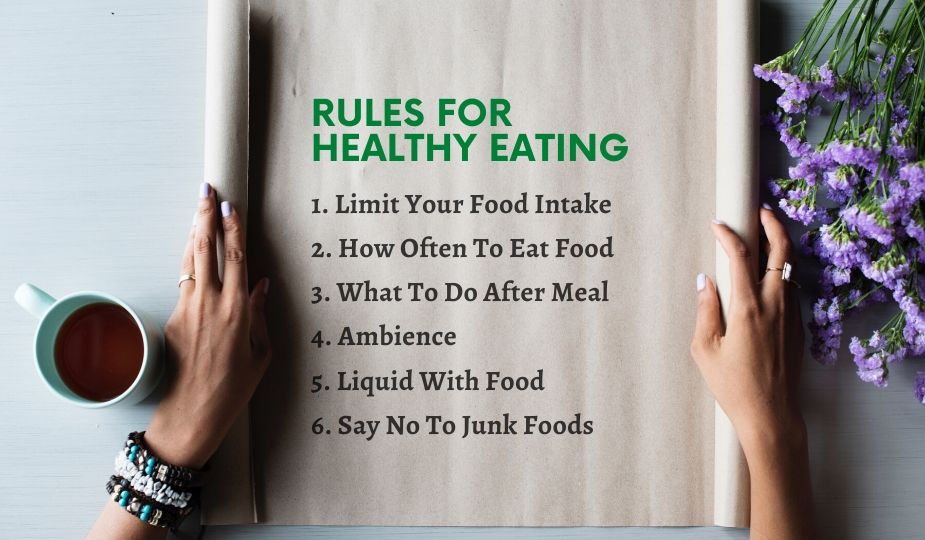 Rules for Healthy Eating